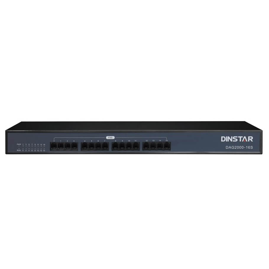 Analog VoIP Gateway Dinstar DAG2000-16S